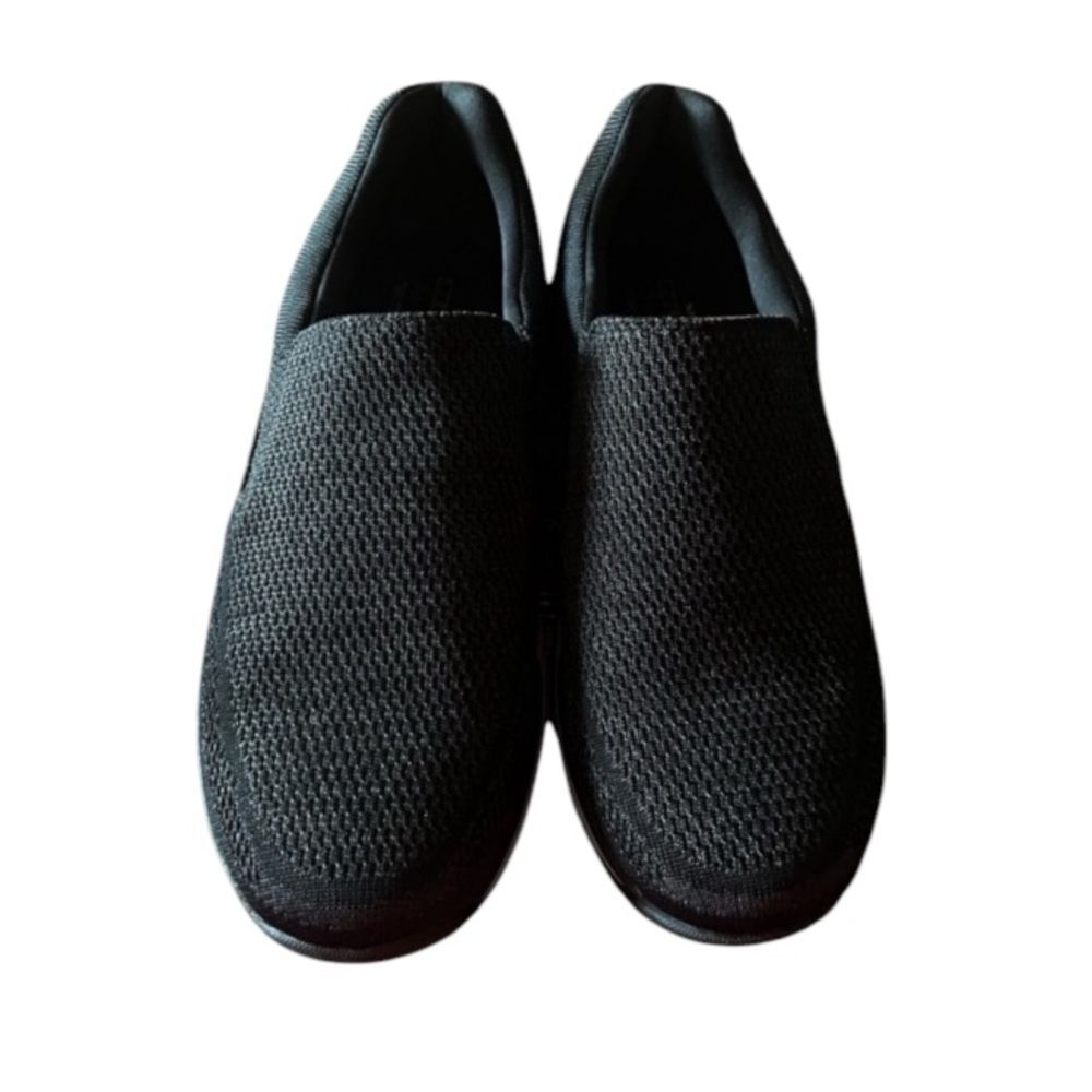 SKECHERS Memory Foam Black Slip On Casual Comfortable Shoes